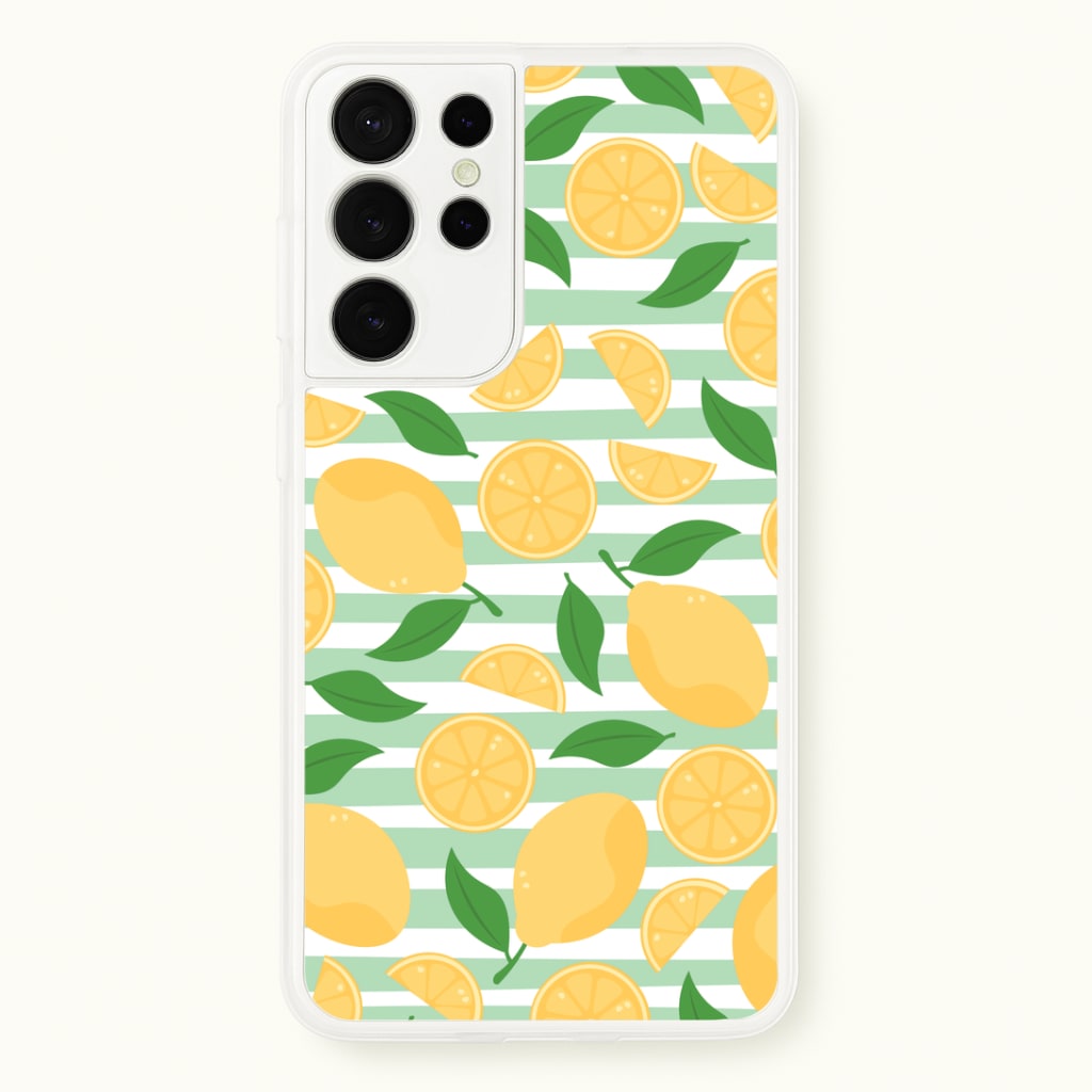 Lemons Pattern - Summer Phone Case
