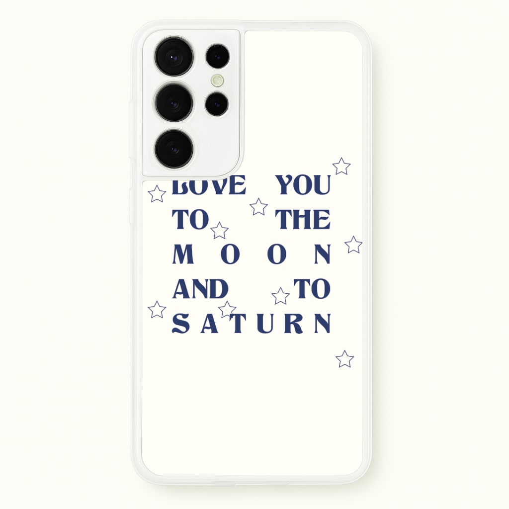 Love You To The Moon And To Saturn - Taylor Phone Case