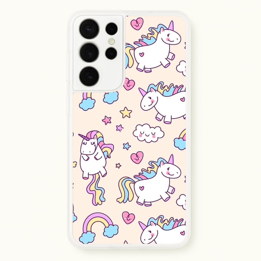 Cute Unicorn Pattern Phone Case