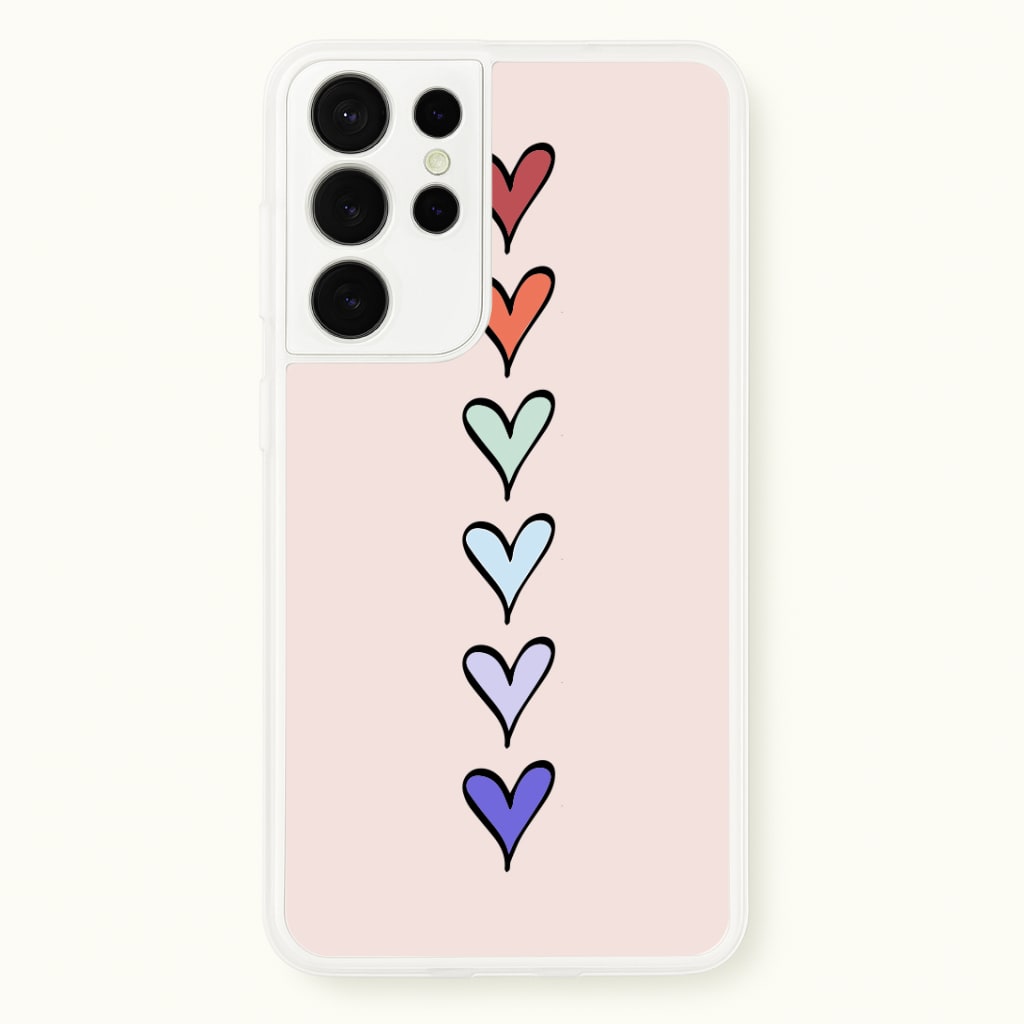 Love Heart Line Phone Case