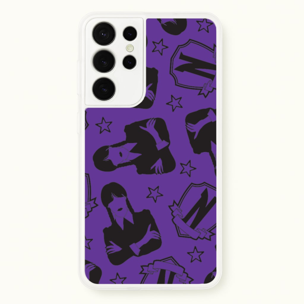 Wednesday Pattern Phone Case