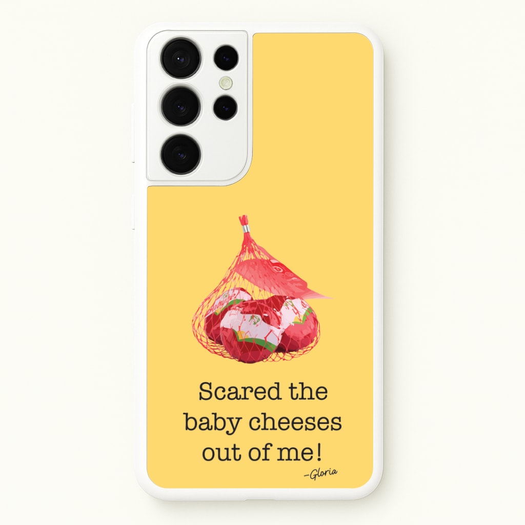 Scared The Baby Cheeses Out Of Me Phone Case