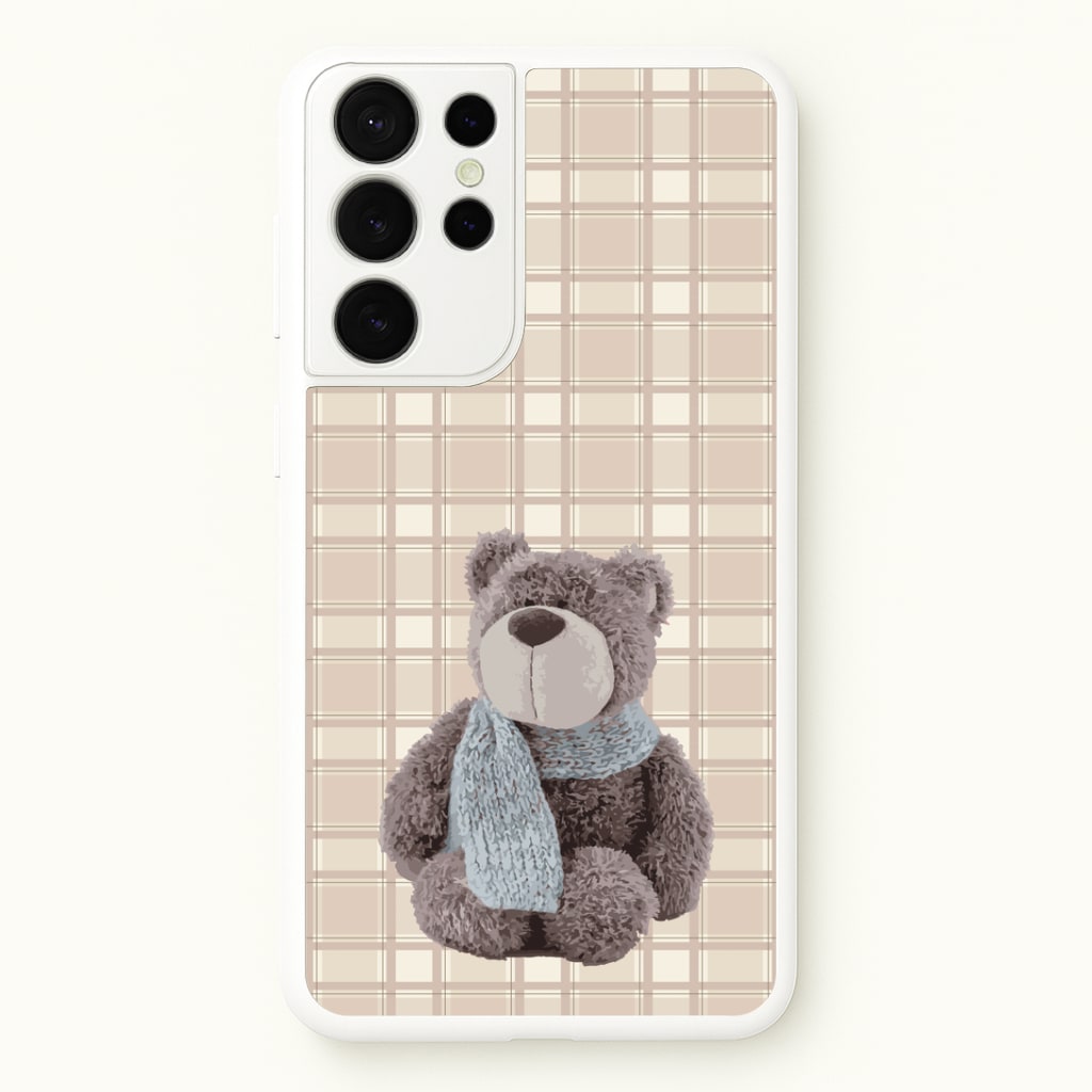 Tartan Teddy Bear Phone Case