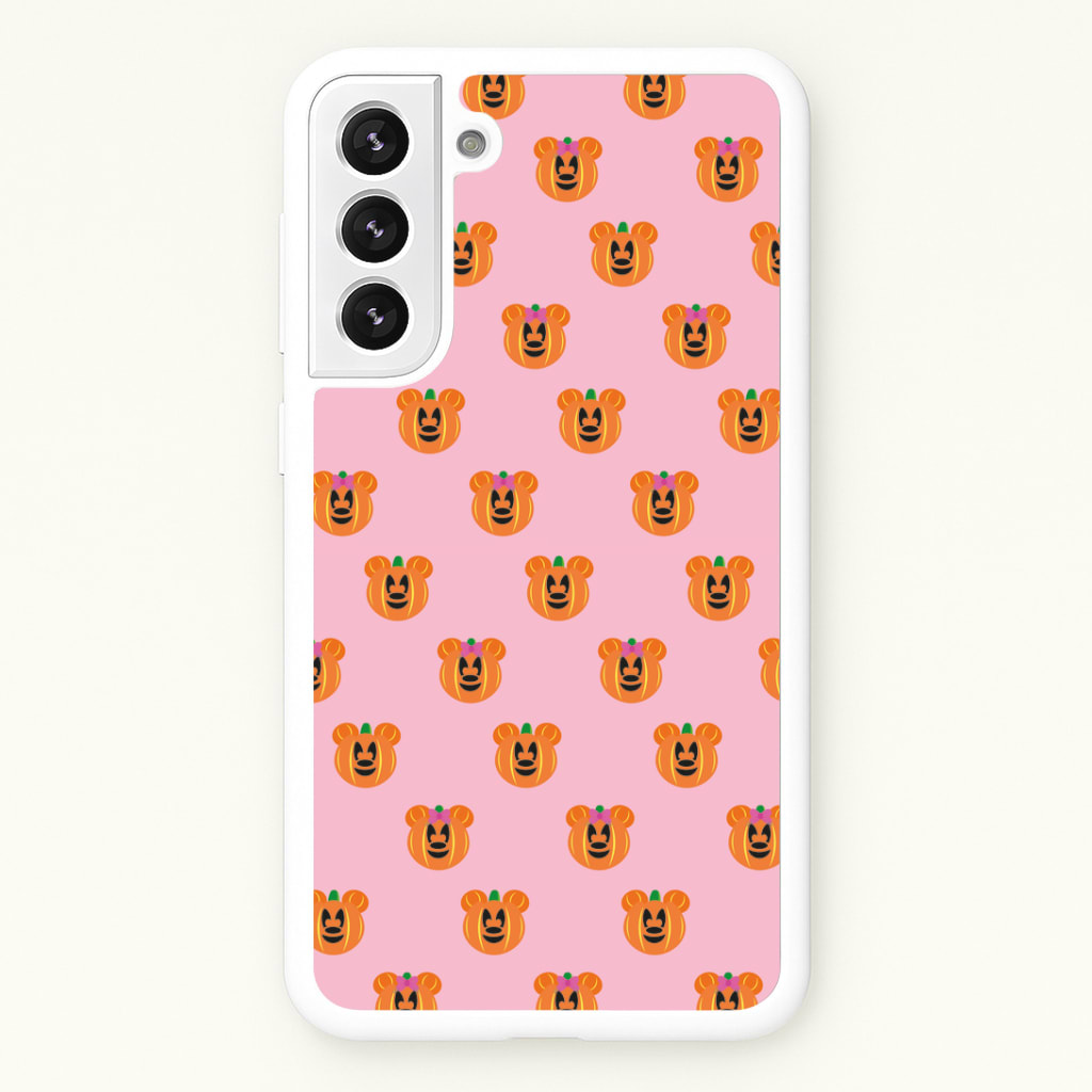Female Mouse Pumpkin Pattern Halloween Phone Case