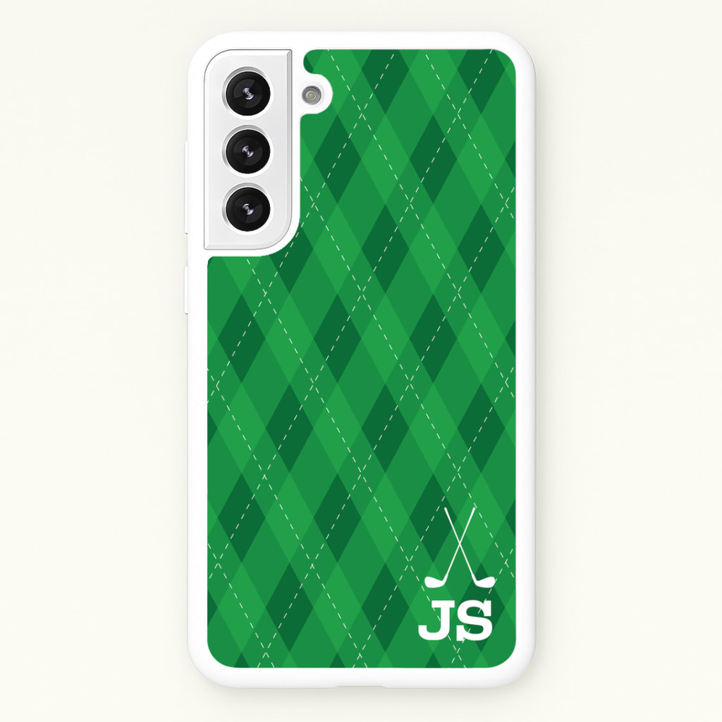 Personalised Golf Pattern Phone Case