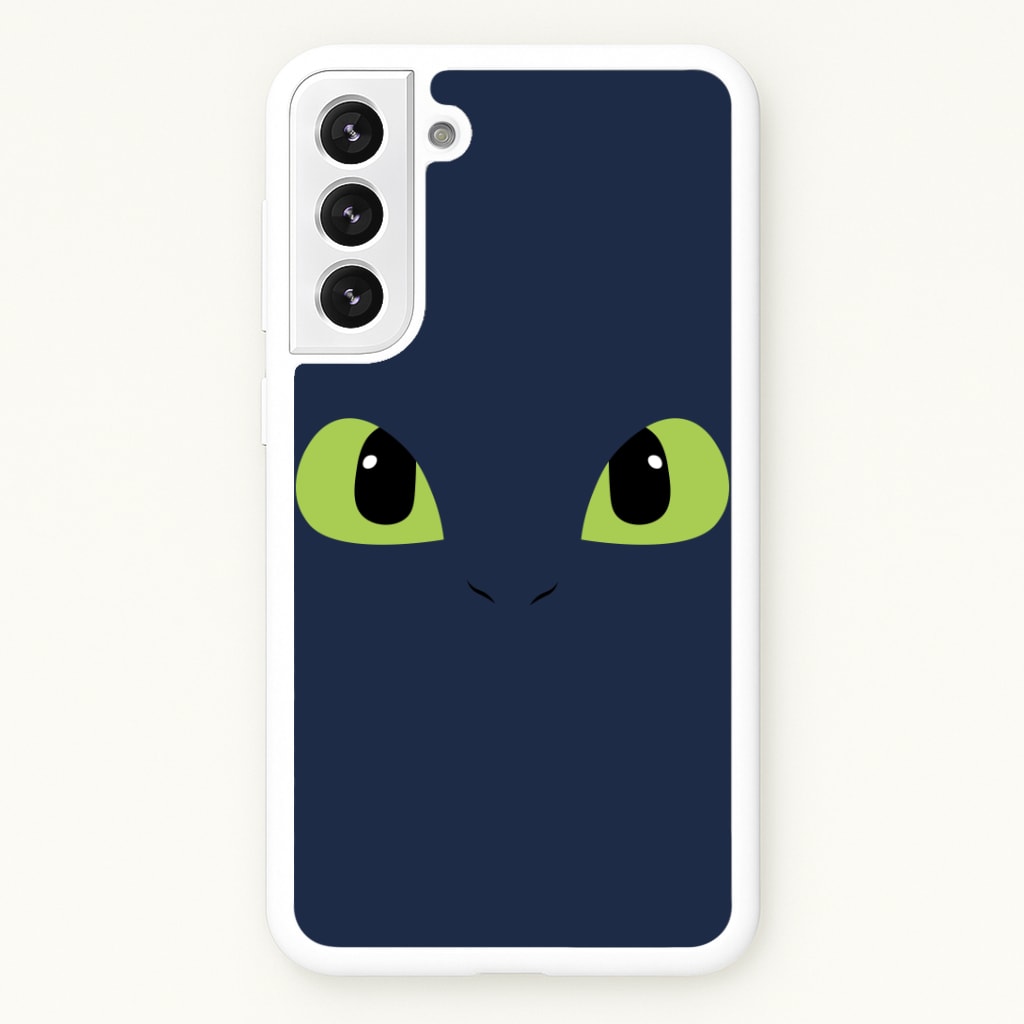 Black Fury Dragon Face Phone Case