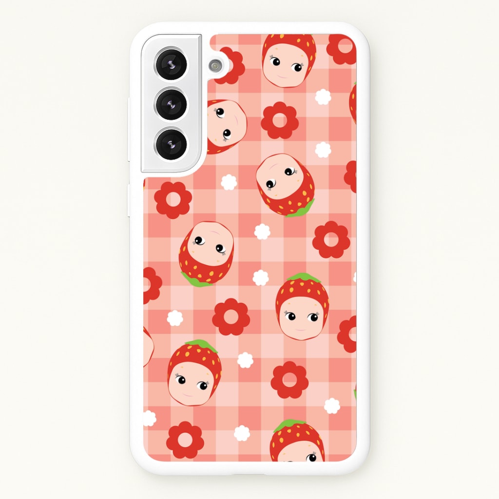Strawberry Angel Pattern Phone Case