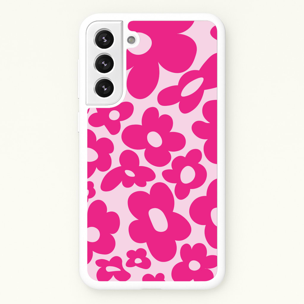 Pink Flowers - Trippy Patterns Phone Case