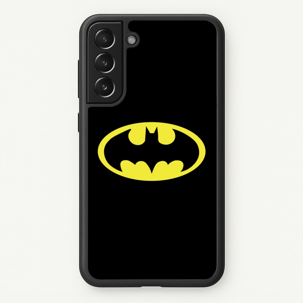 Black Bat Superhero Logo Phone Case