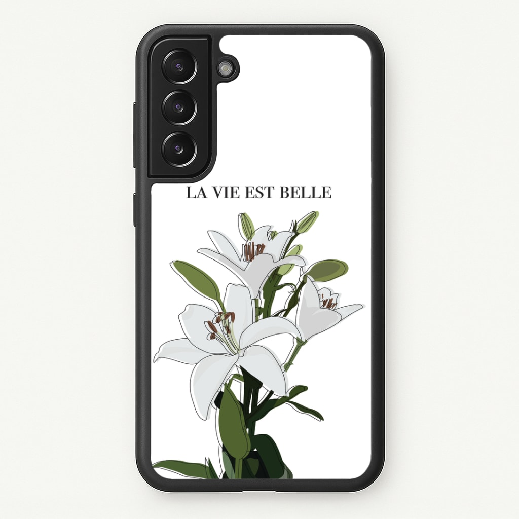 La Vie Est Belle - Clean Girl Aesthetic Phone Case
