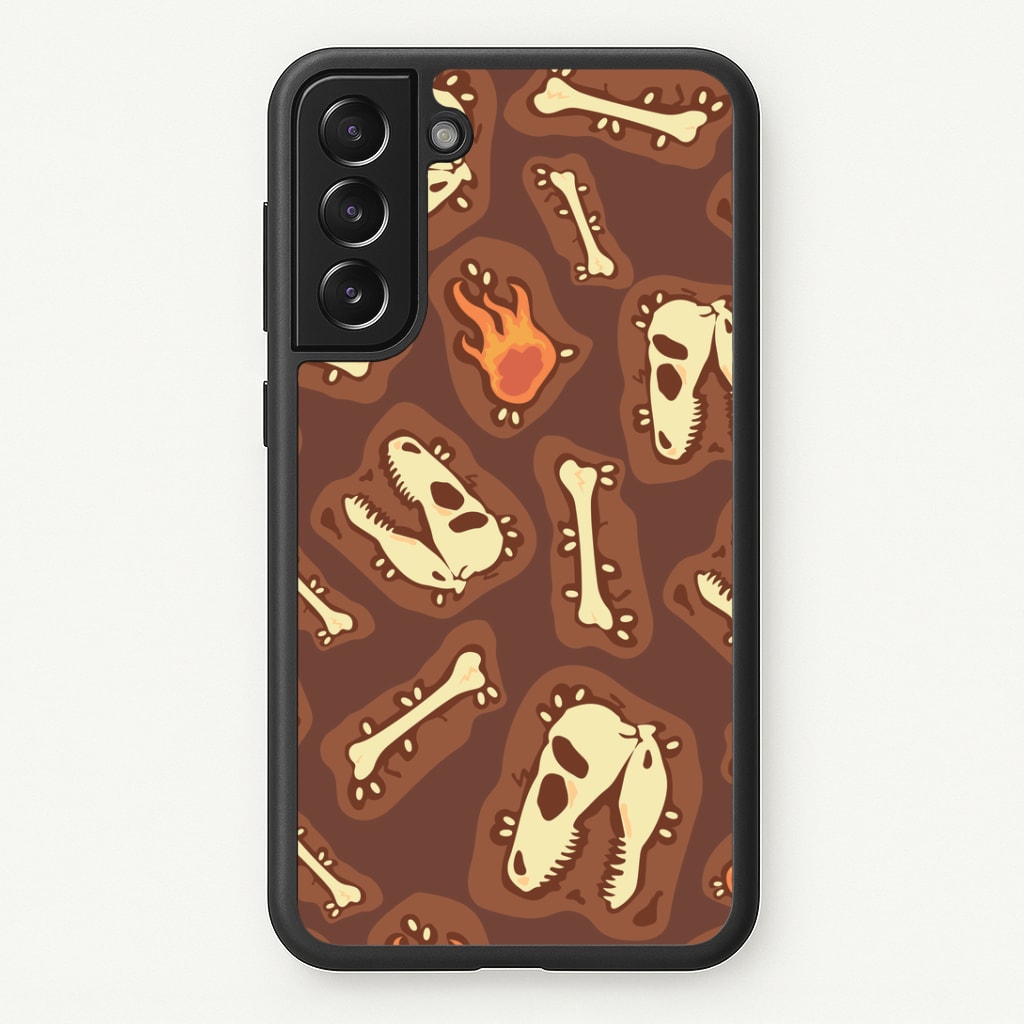 Bones And Skulls - Dinosaurs Phone Case