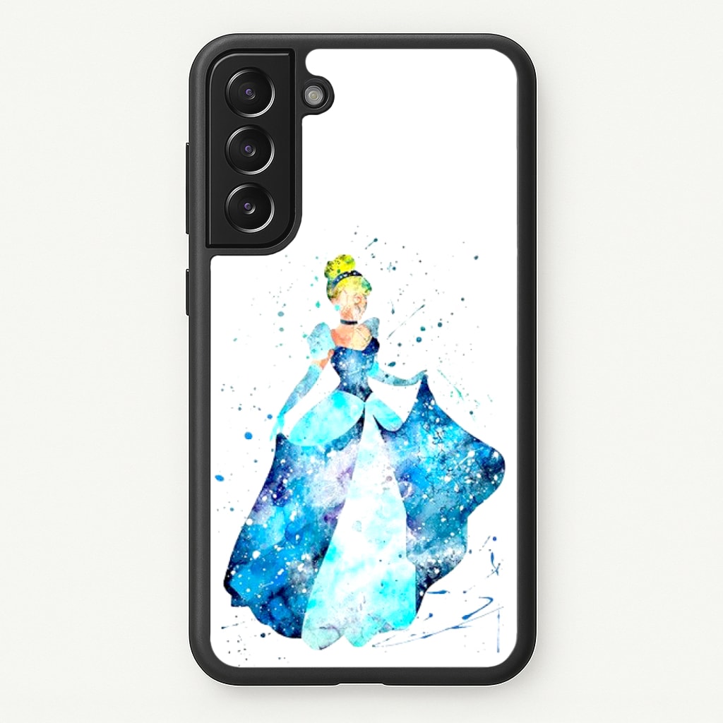 Watercolour Cinderella Fairytale Phone Case