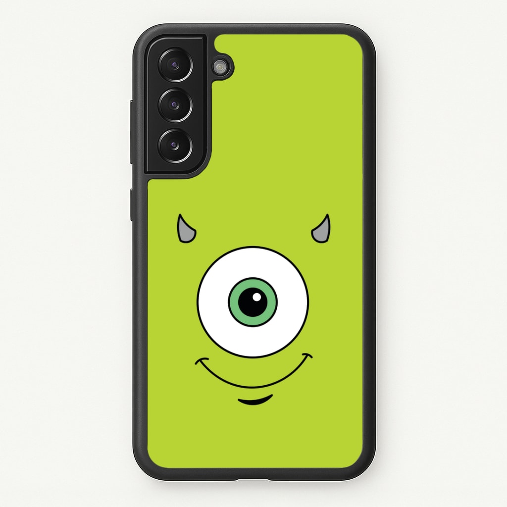 Green Monster Face Phone Case