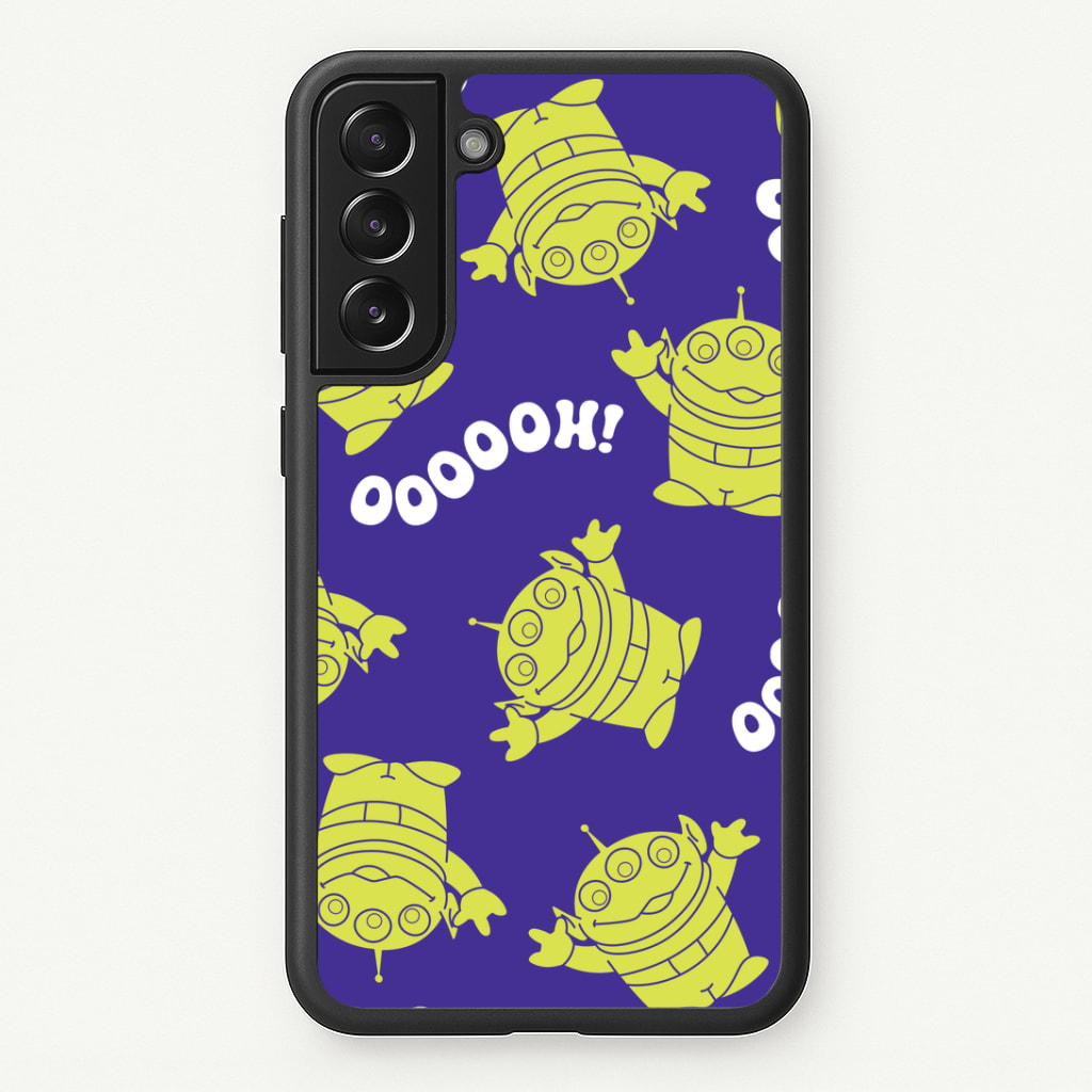 Toy Aliens Silhouette Pattern Phone Case
