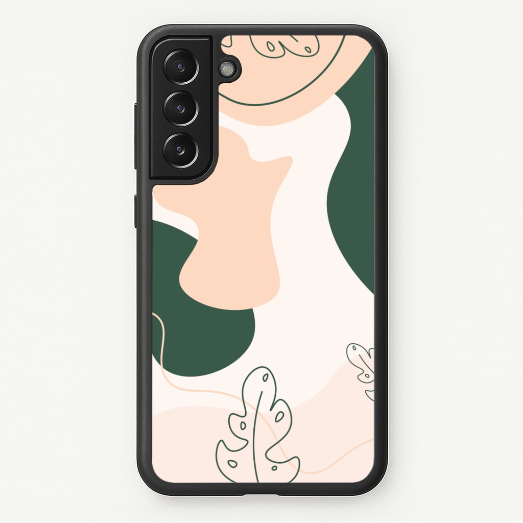 Abstract Leafs - Floral Phone Case
