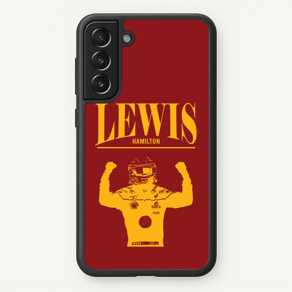 Lewis Red And Gold Phone Case