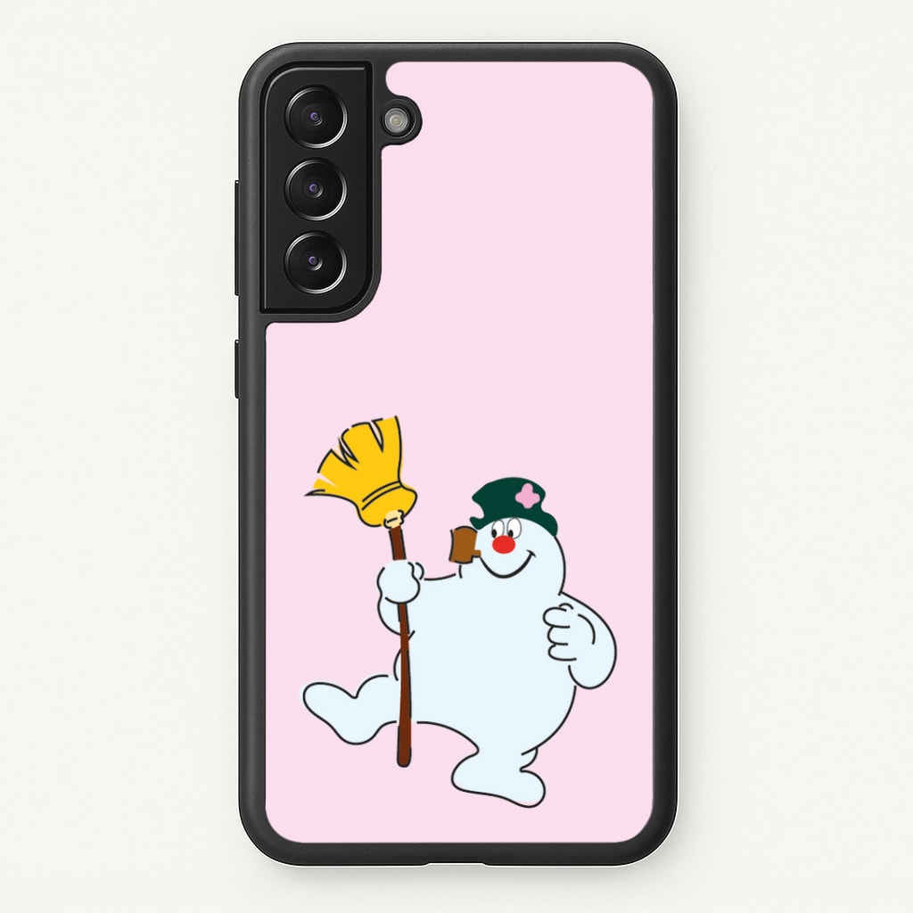 Broom - Snowman Phone Case