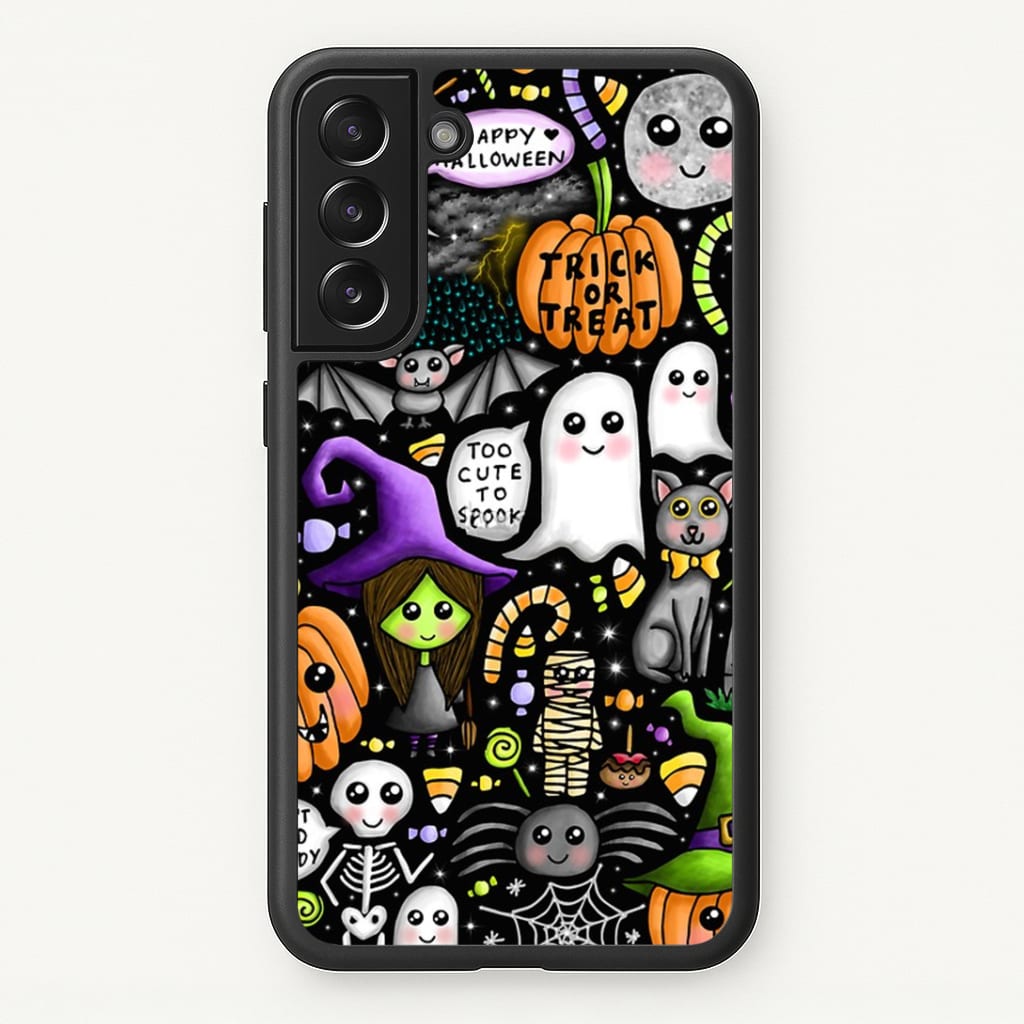 Colourful Halloween Pattern Phone Case