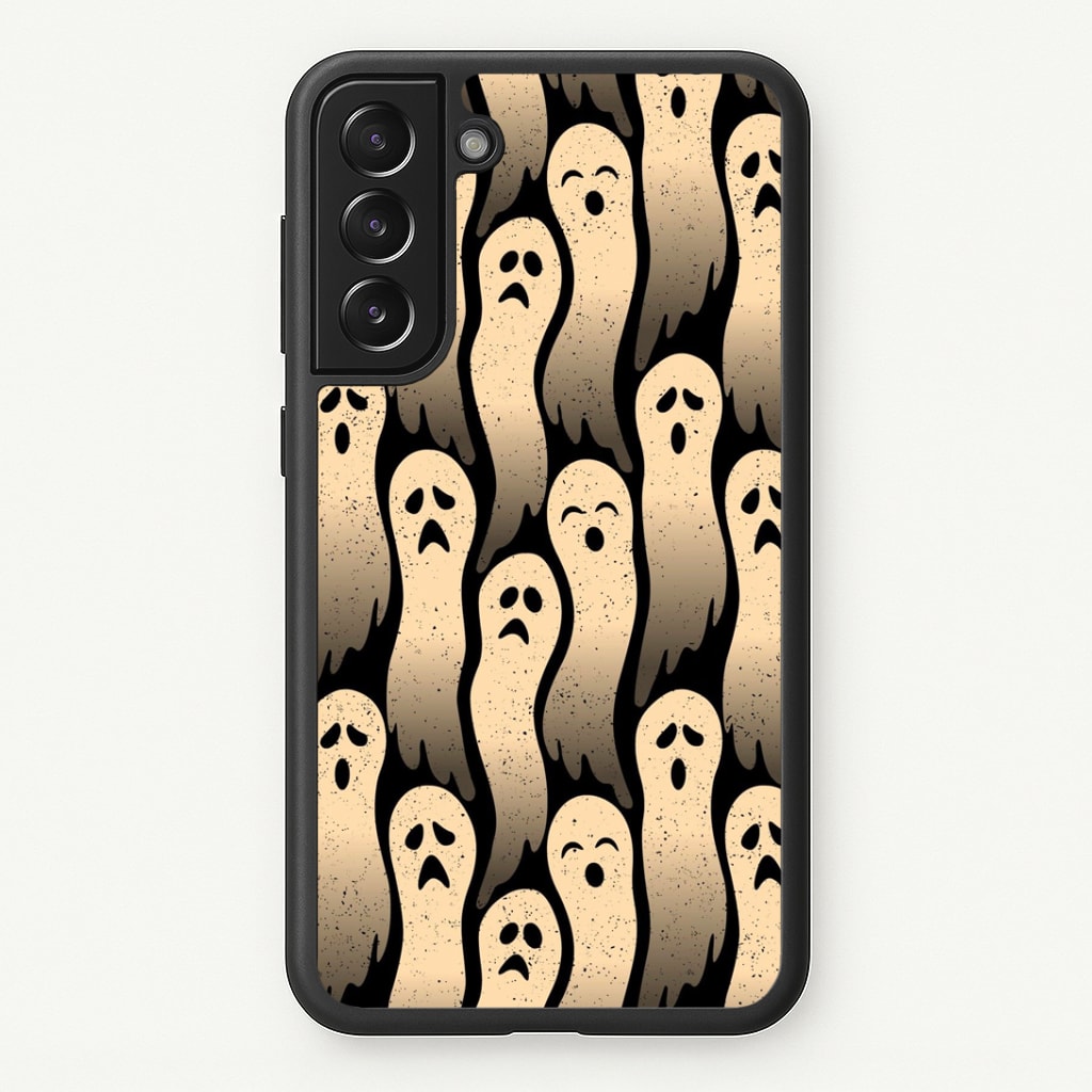 Vintage Wriggly Ghost Pattern Phone Case