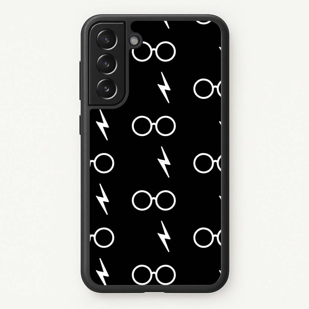 Glasses & Scar Pattern Phone Case
