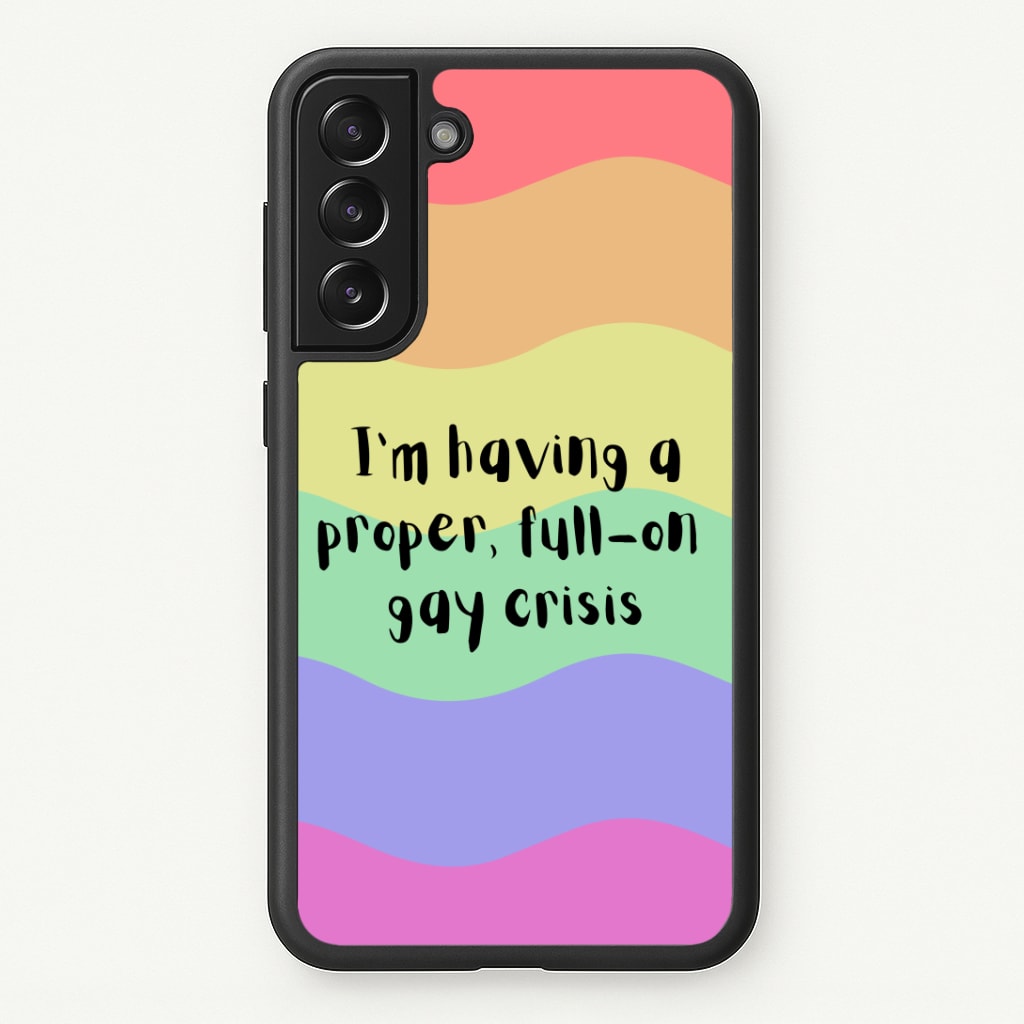 Gay Crisis - Heart TV Phone Case