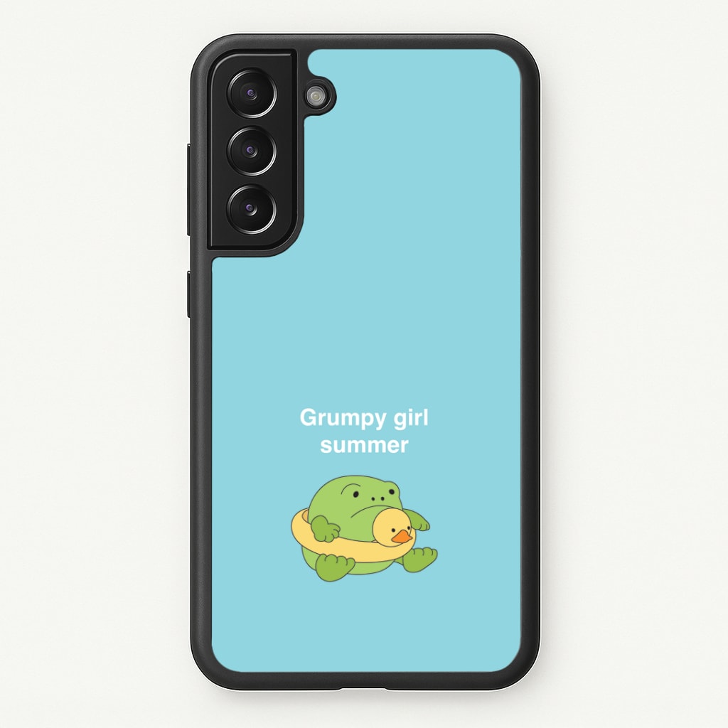 Grumpy Girl Summer - Plushy Phone Case