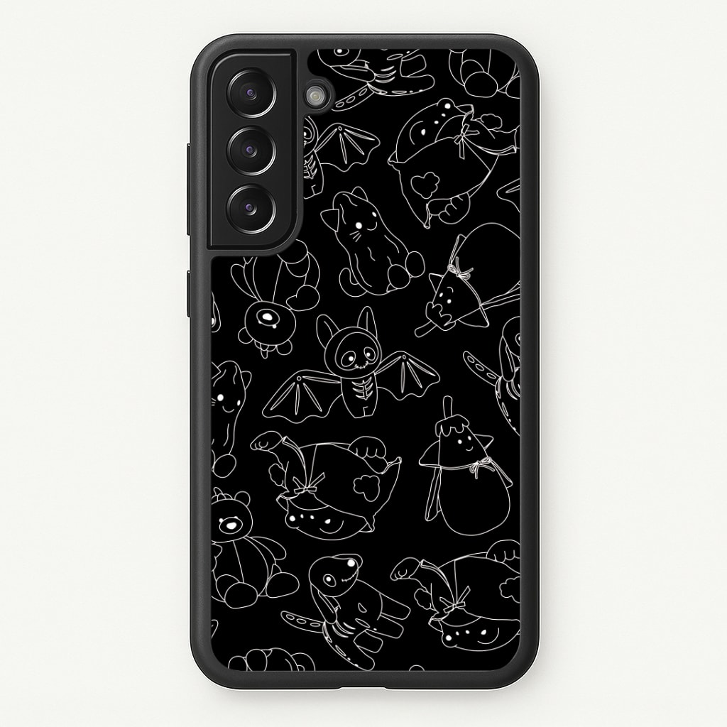 Halloween Plushies Pattern II - Halloween Phone Case