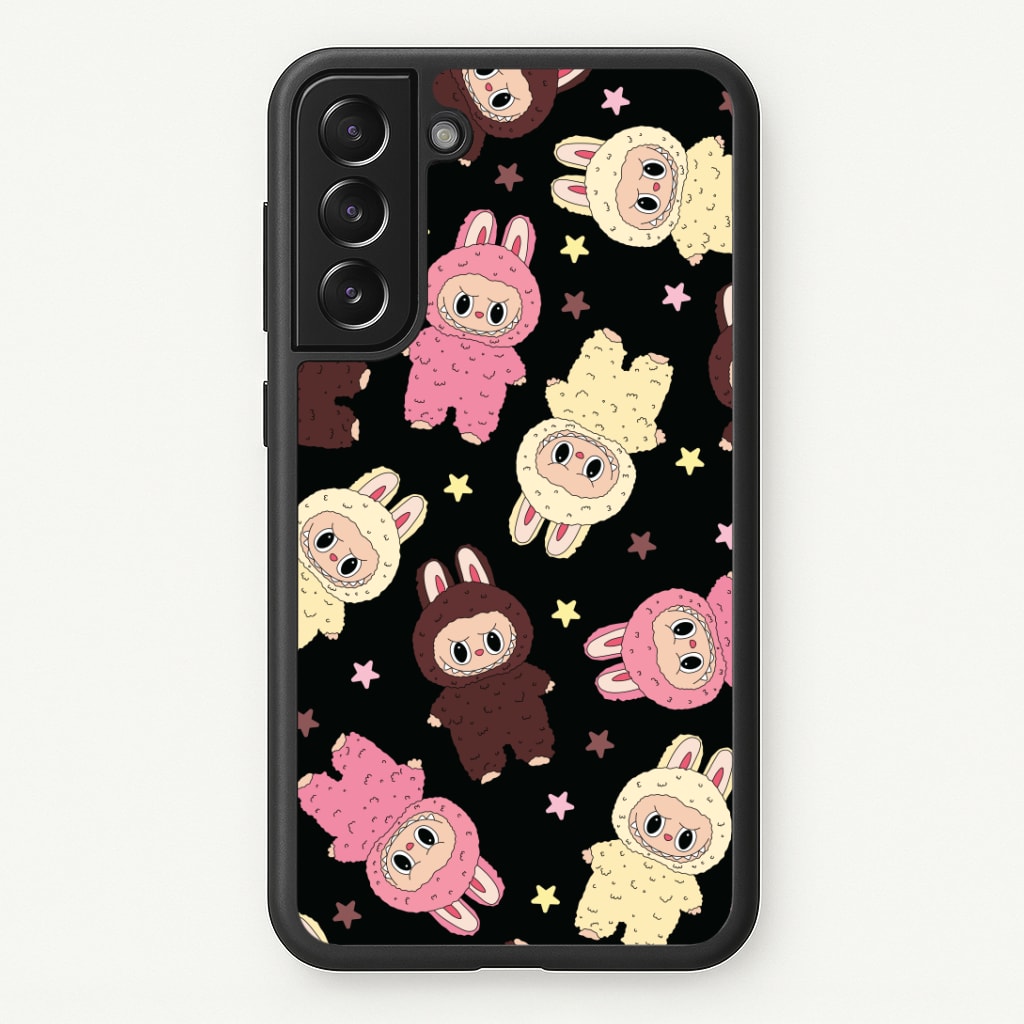 Cute Monsters And Stars Pattern Phone Case