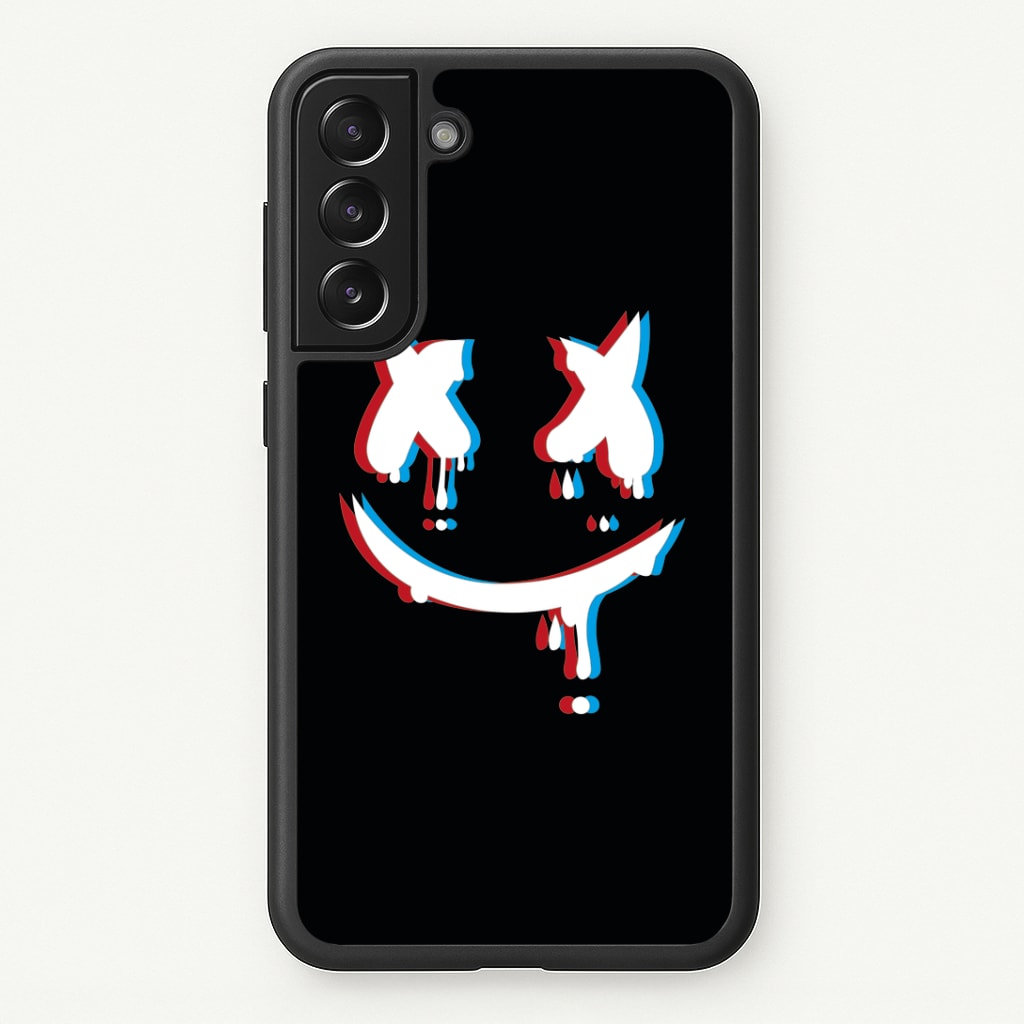Blue Blur - White Helmet DJ Phone Case