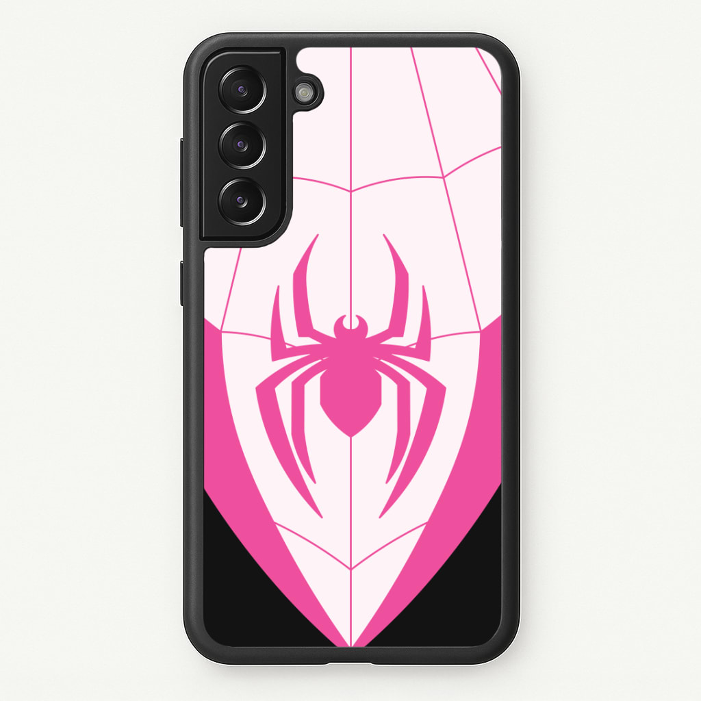Pink And Black Spider Costume Phone Case