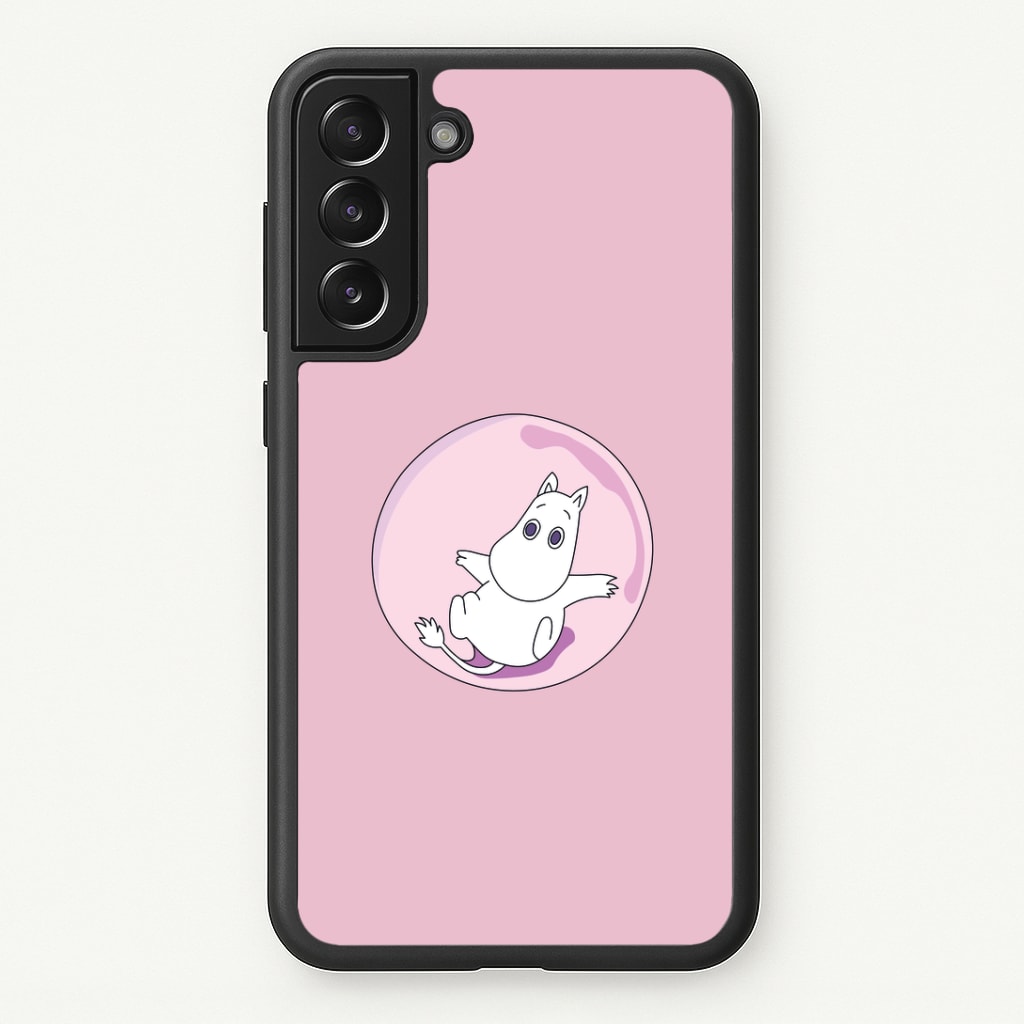 Moomin In A Pink Bubble Phone Case