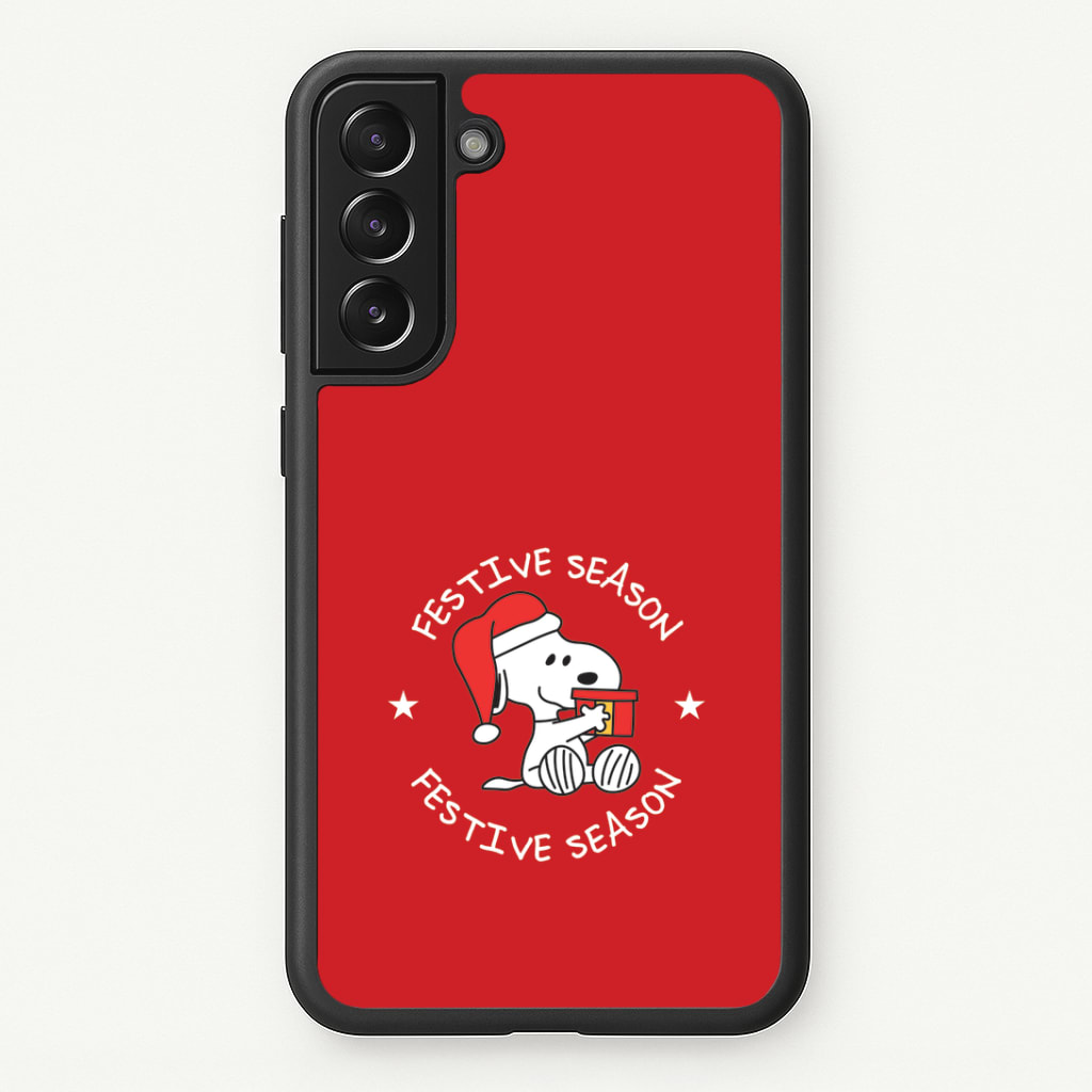 Cartoon Beagle Festive Season Phone Case