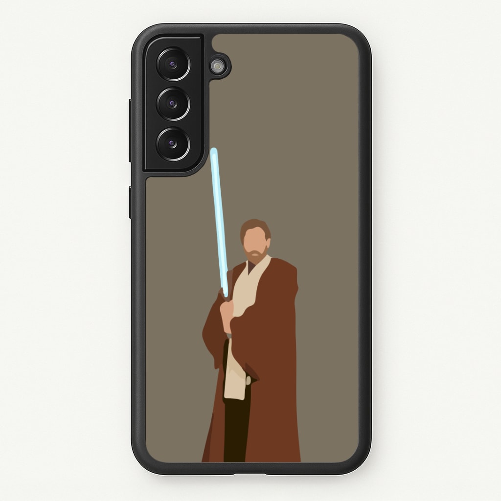 Kenobi Blue Lightsaber Phone Case