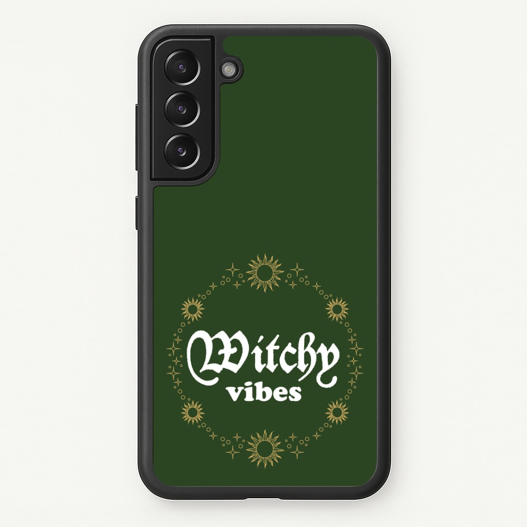 Witchy Vibes Green Phone Case
