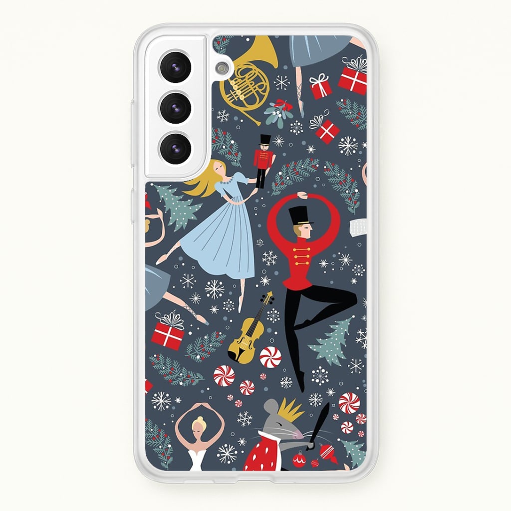 Nutcracker Ballet Pattern - Christmas Phone Case
