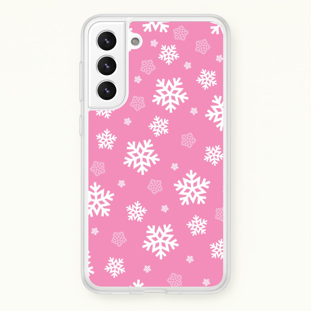 Snow Pink Pattern Phone Case