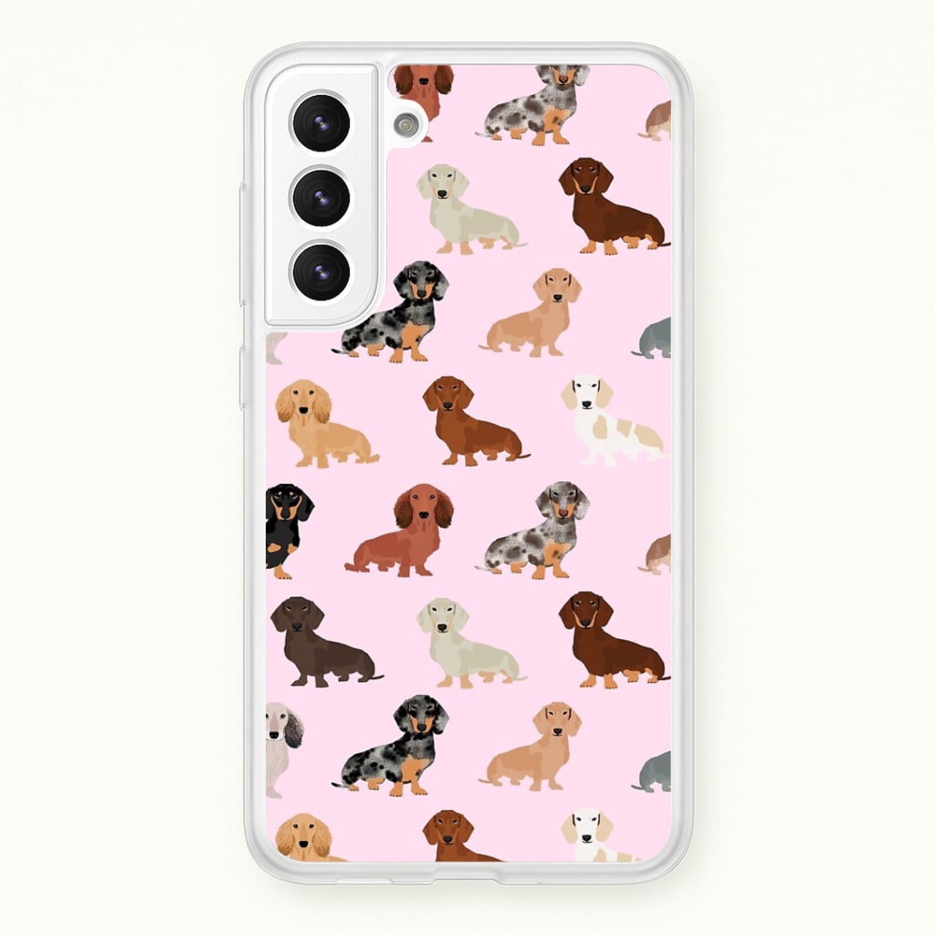 Dachshund Breed Pattern Phone Case