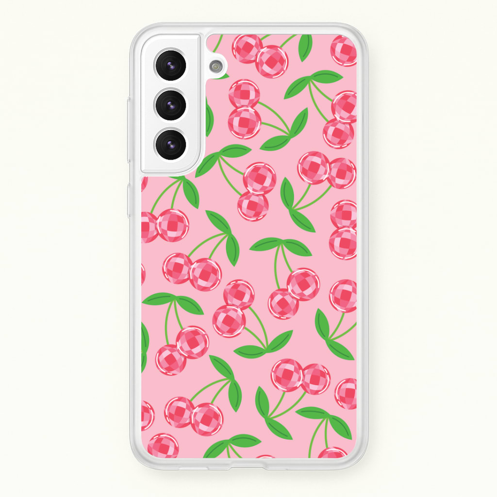 Disco Cherries Pattern Phone Case