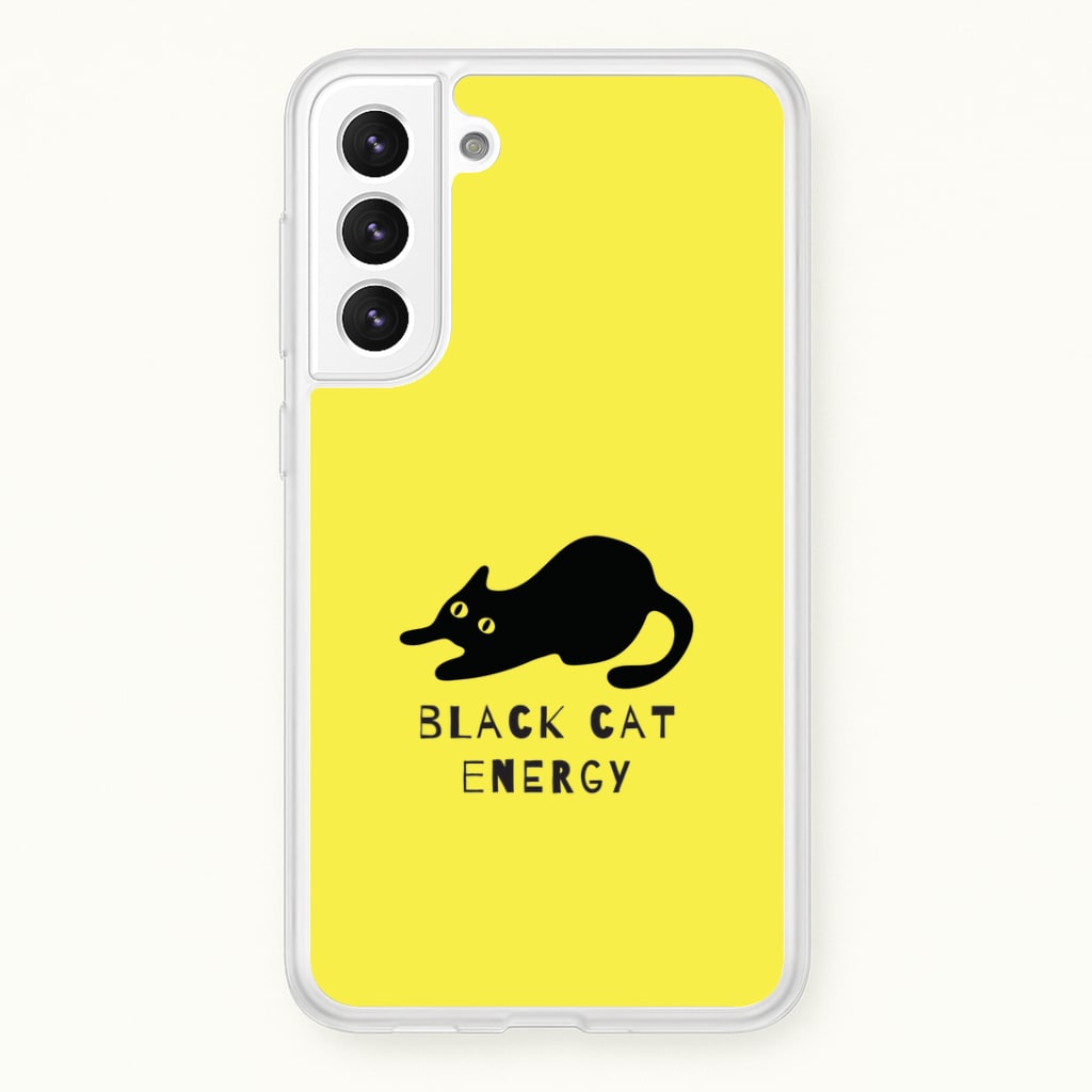 Black Cat Energy Phone Case