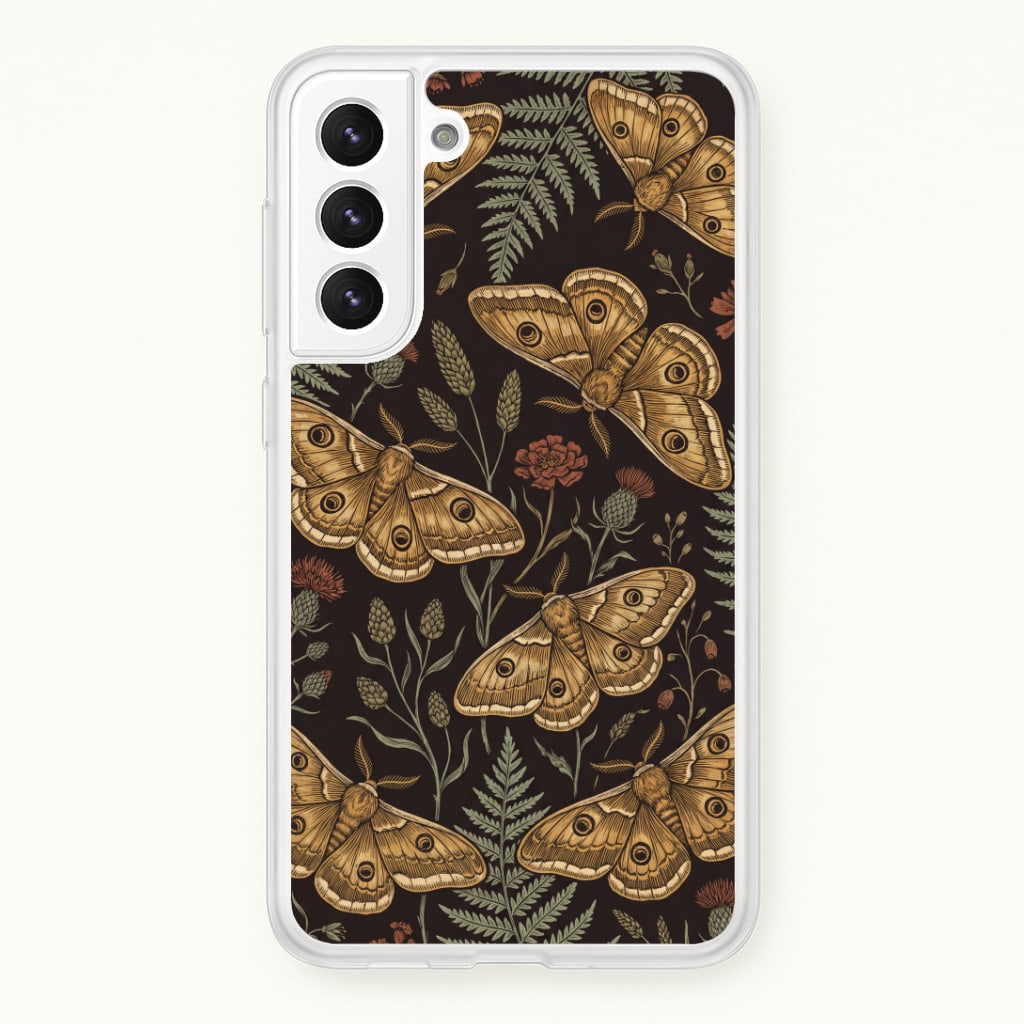Moth And Moonlight Phone Case
