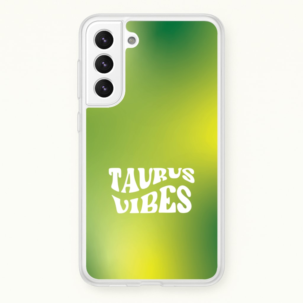 Taurus Vibes Gradient Zodiac Phone Case