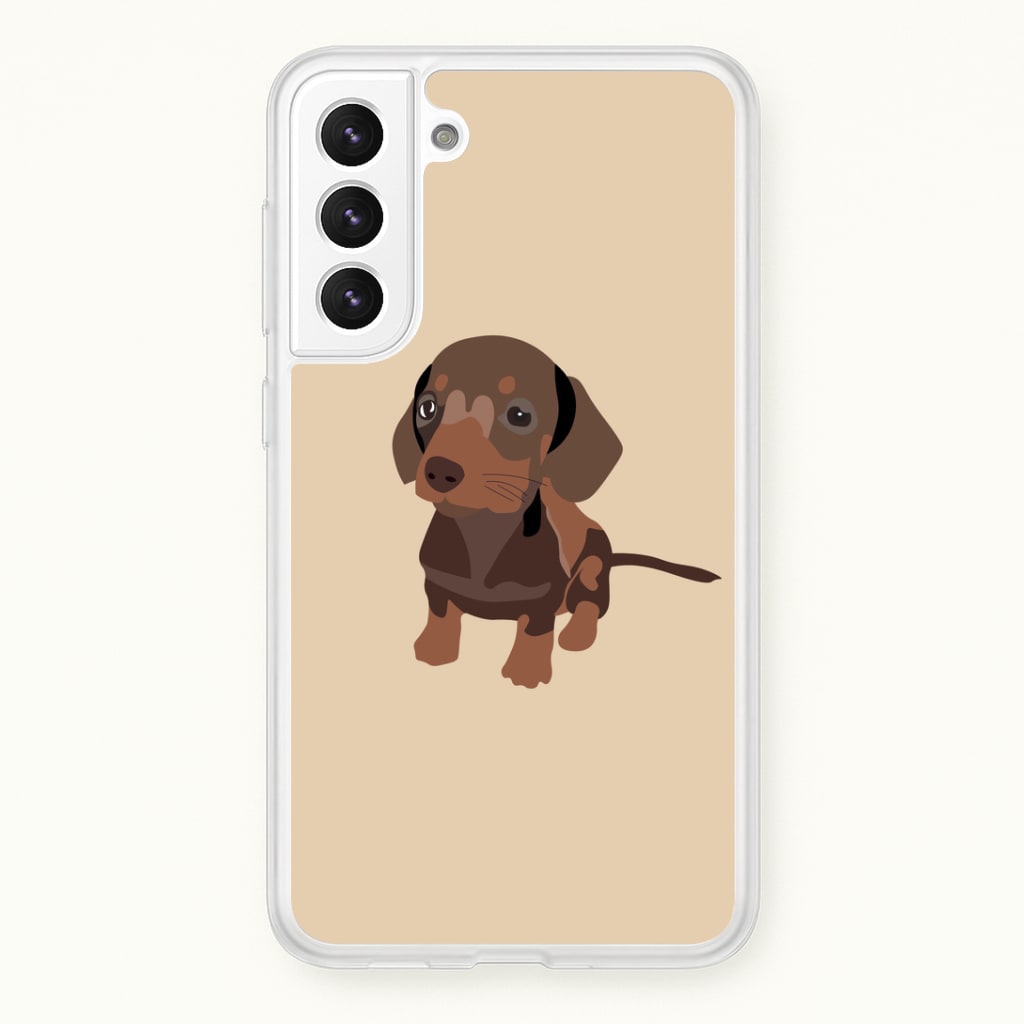 Brown - Dachshunds Phone Case