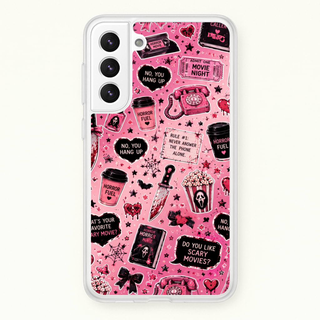 Horror Movie Pink Pattern Phone Case