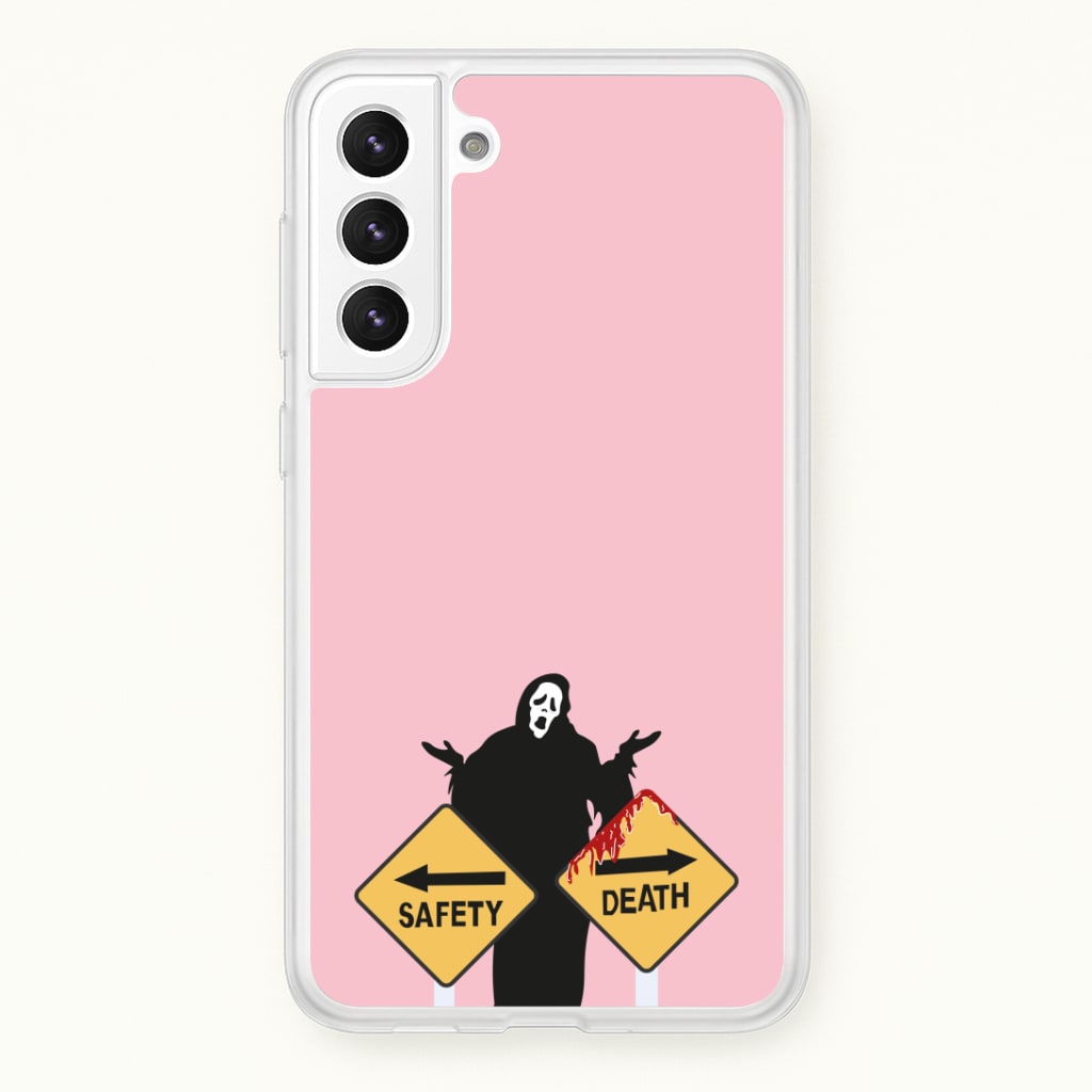 Safety Or Death - Scream Phone Case