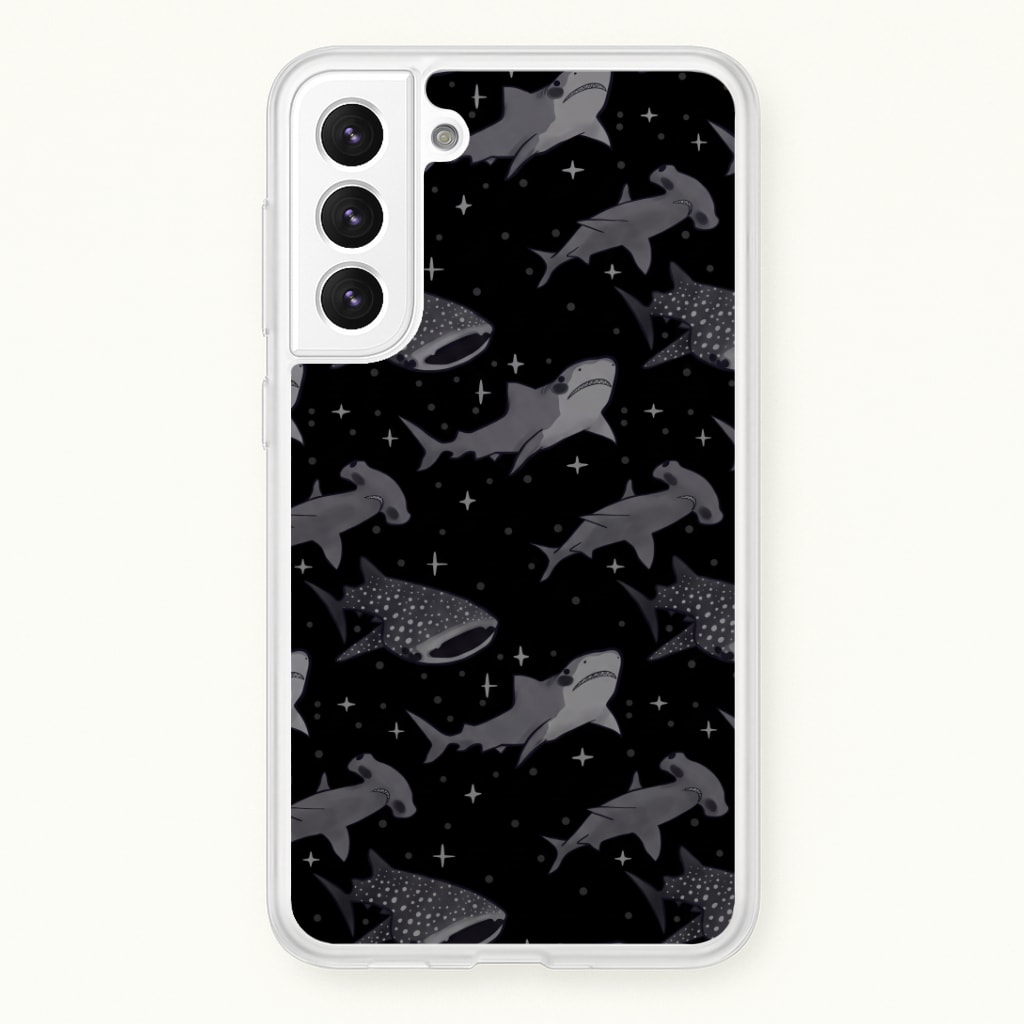 Black Shark Pattern Phone Case