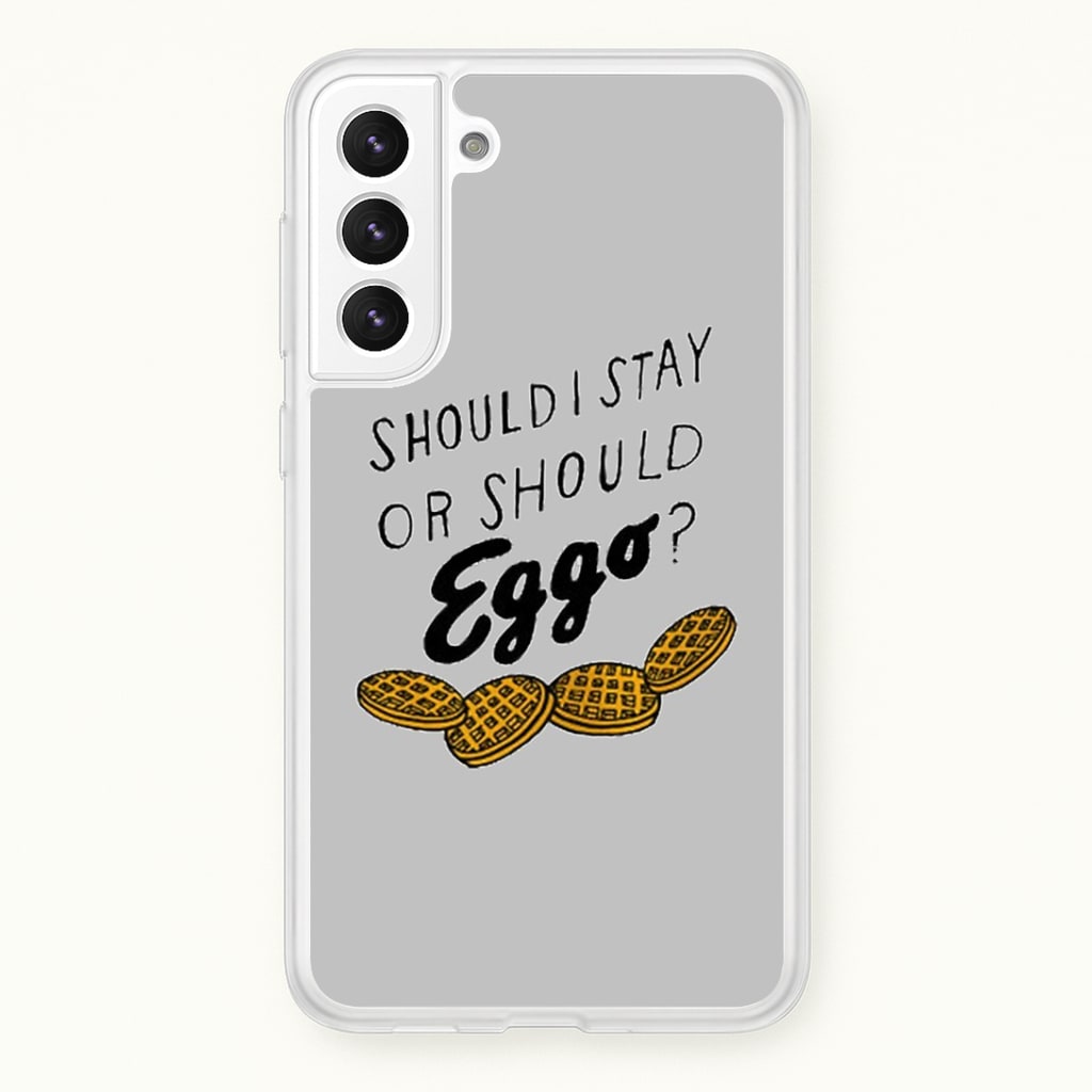 Should I Stay Or Should I Eggo Phone Case