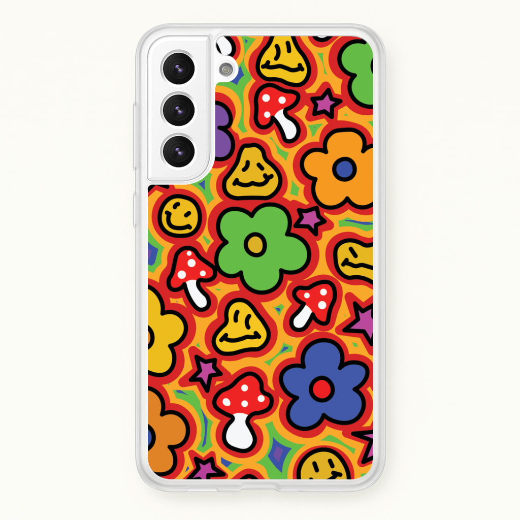 Rainbow Trip - Trippy Patterns Phone Case