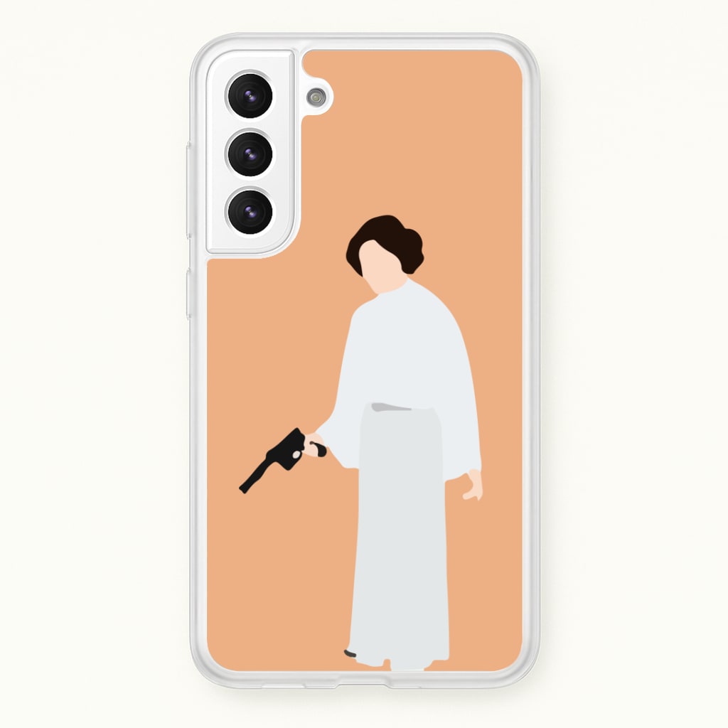 Leia Faceless With Gun Phone Case