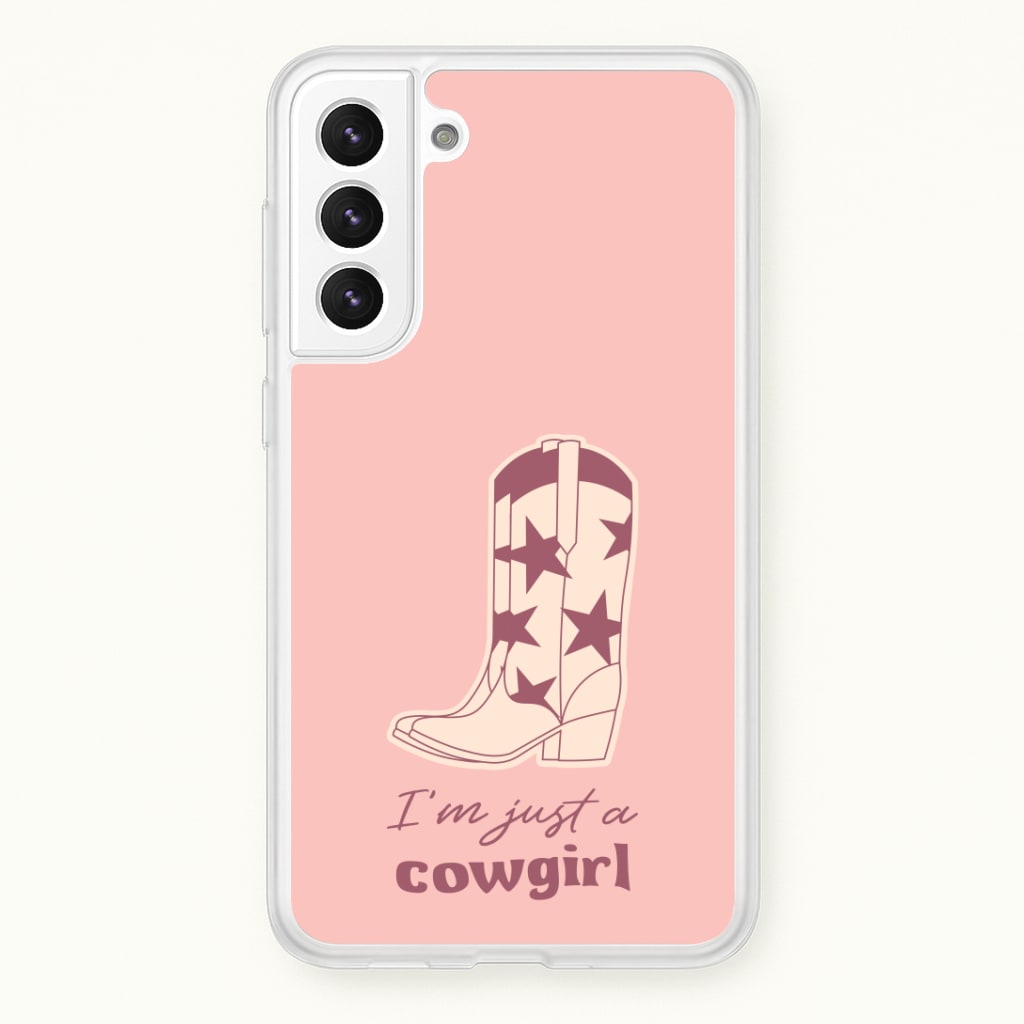 I'm Just A Cowgirl Phone Case