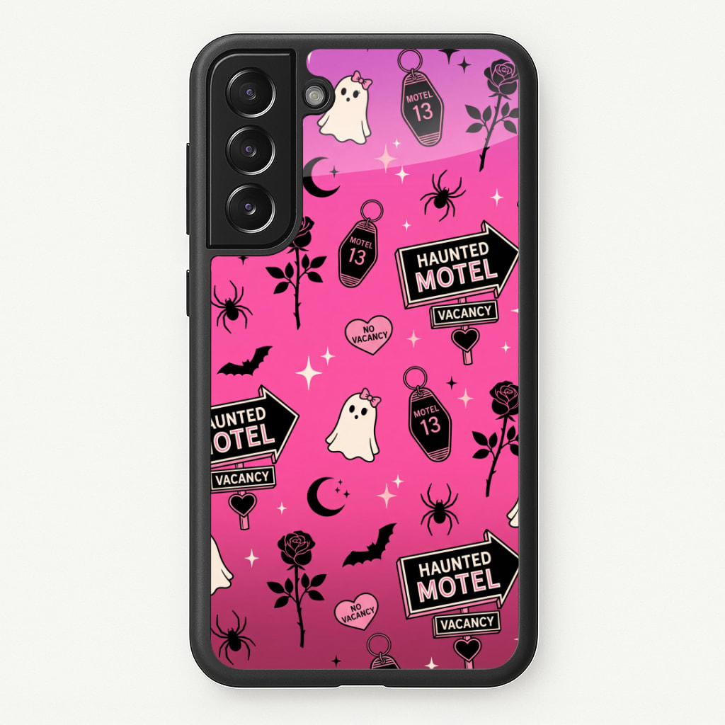 Haunted Motel Pink Phone Case